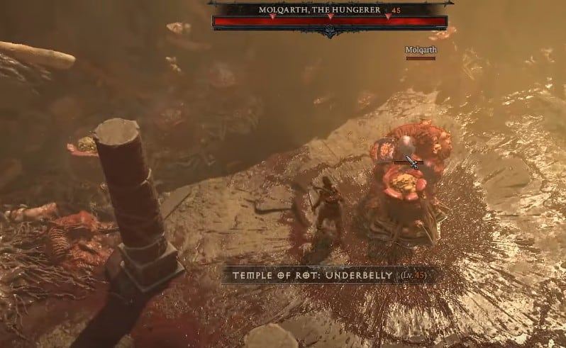 Temple de la pourriture Forteresse - Diablo 4