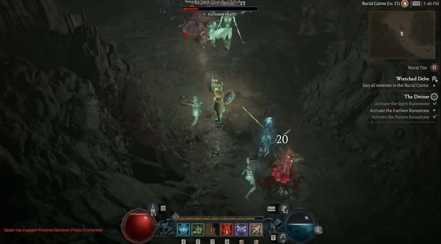 Donjon de la Fosse misérable - Diablo 4