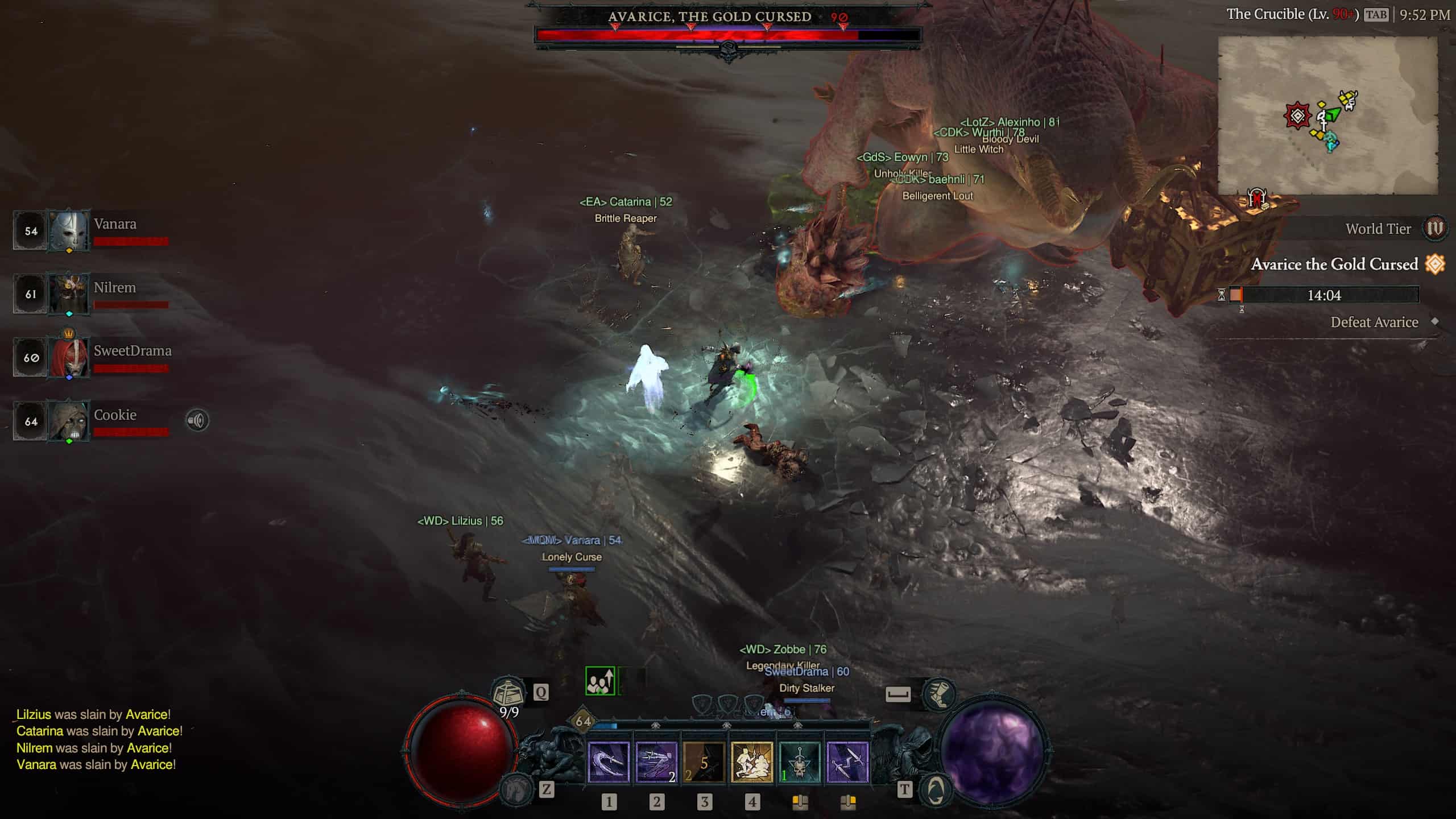 Avarice World Boss - Diablo 4