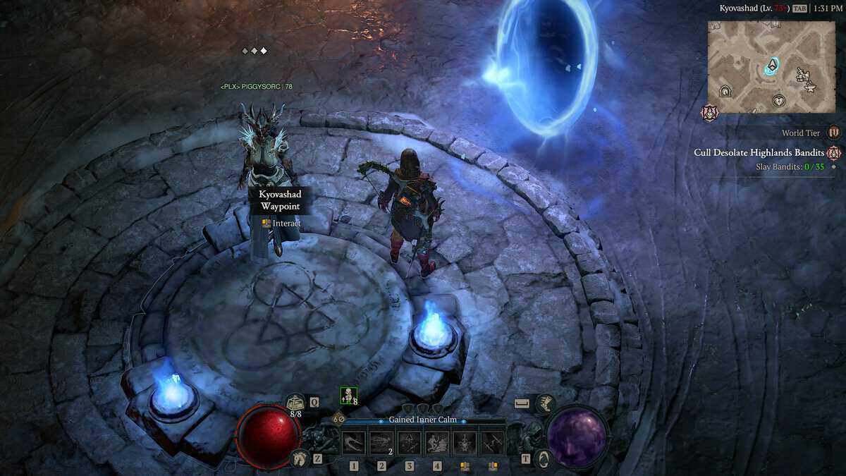 Emplacement des points de repère de Fractured Peaks - Diablo 4