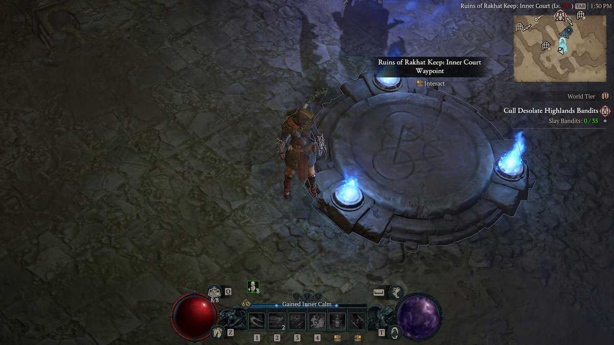 Les points de repère de Hawezar - Diablo 4