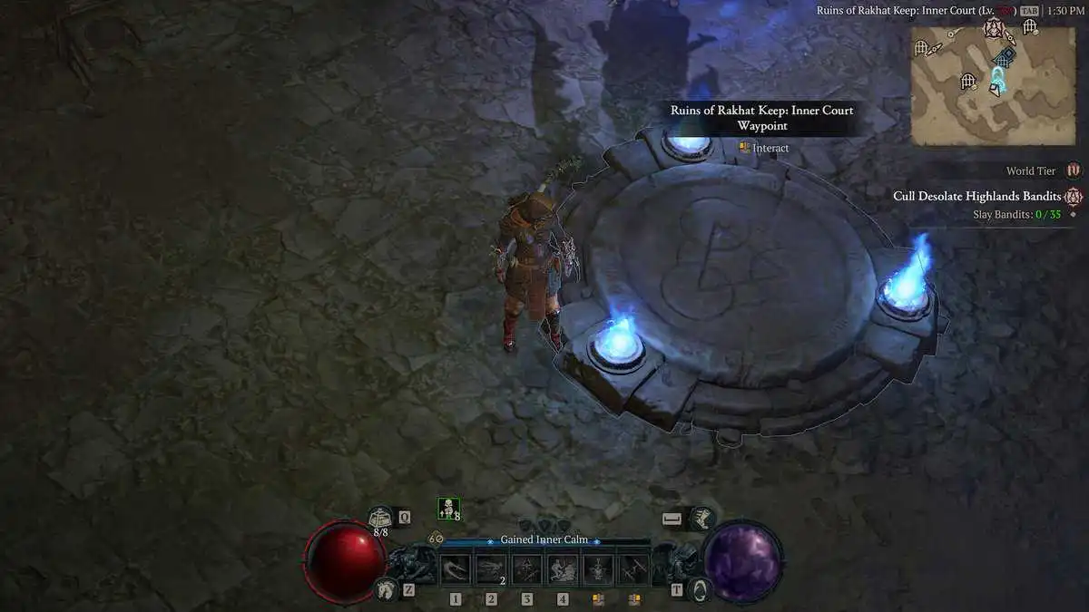 Les points de repère de Hawezar - Diablo 4