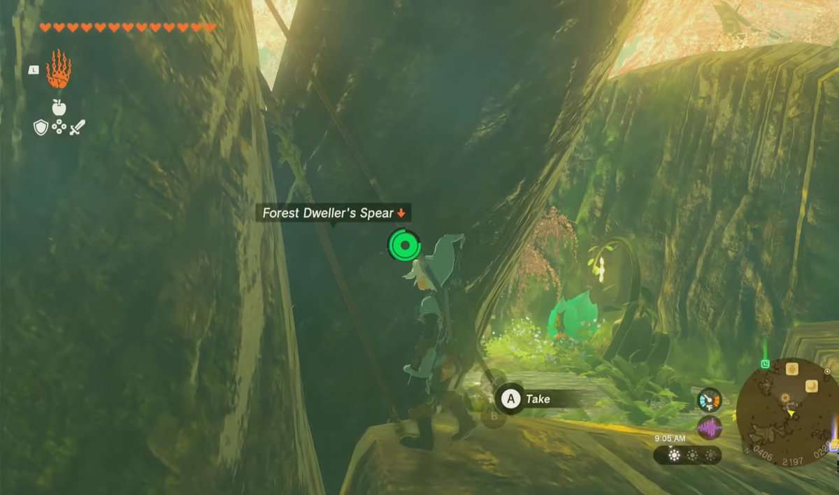Lance de l'habitant de la forêt - Zelda : Tears Of The Kingdom