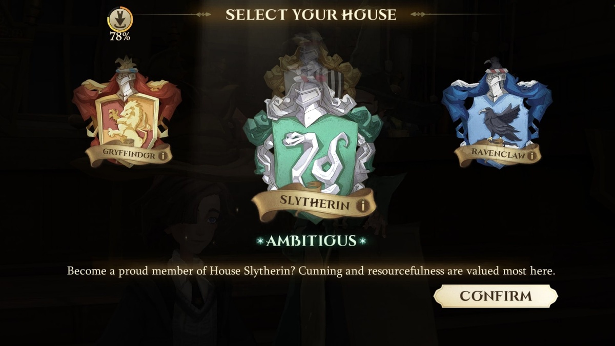 Serpentard éveillé par la magie Harry Potter