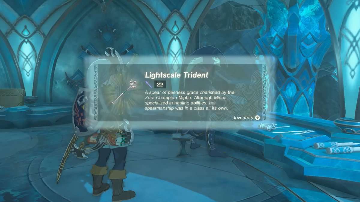 Trident à échelle réduite - Zelda : Tears Of The Kingdom