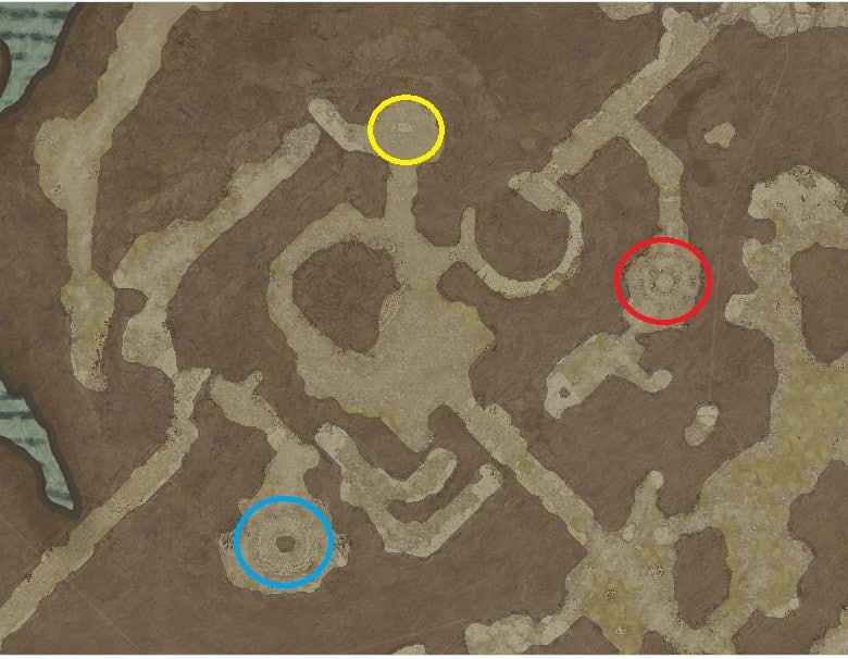 Emplacements spirituels de Tur Dulra dans Diablo 4