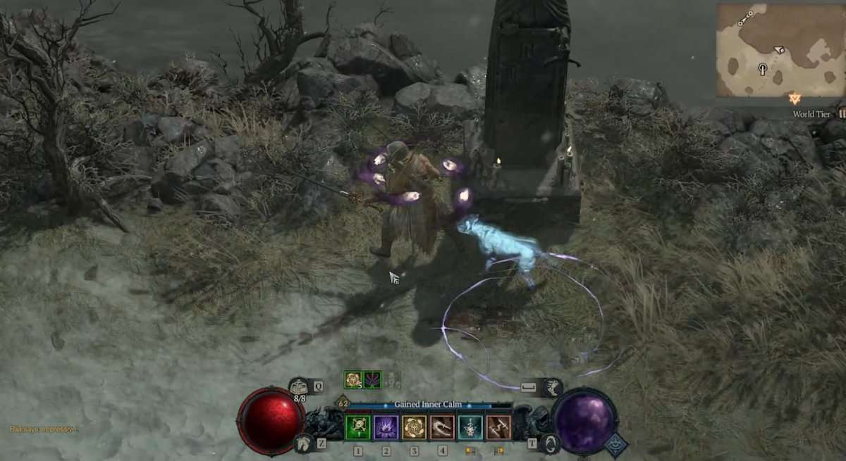 Statue de l'émote Scosglen - Diablo 4