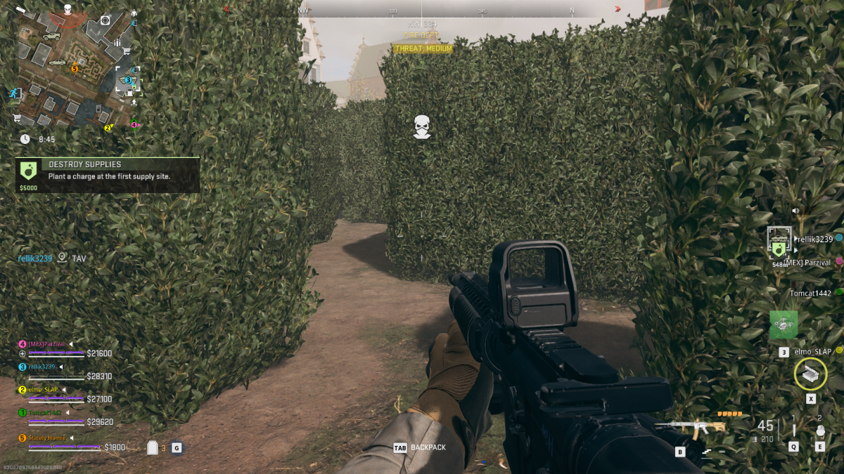 Sources du chimiste Warzone DMZ