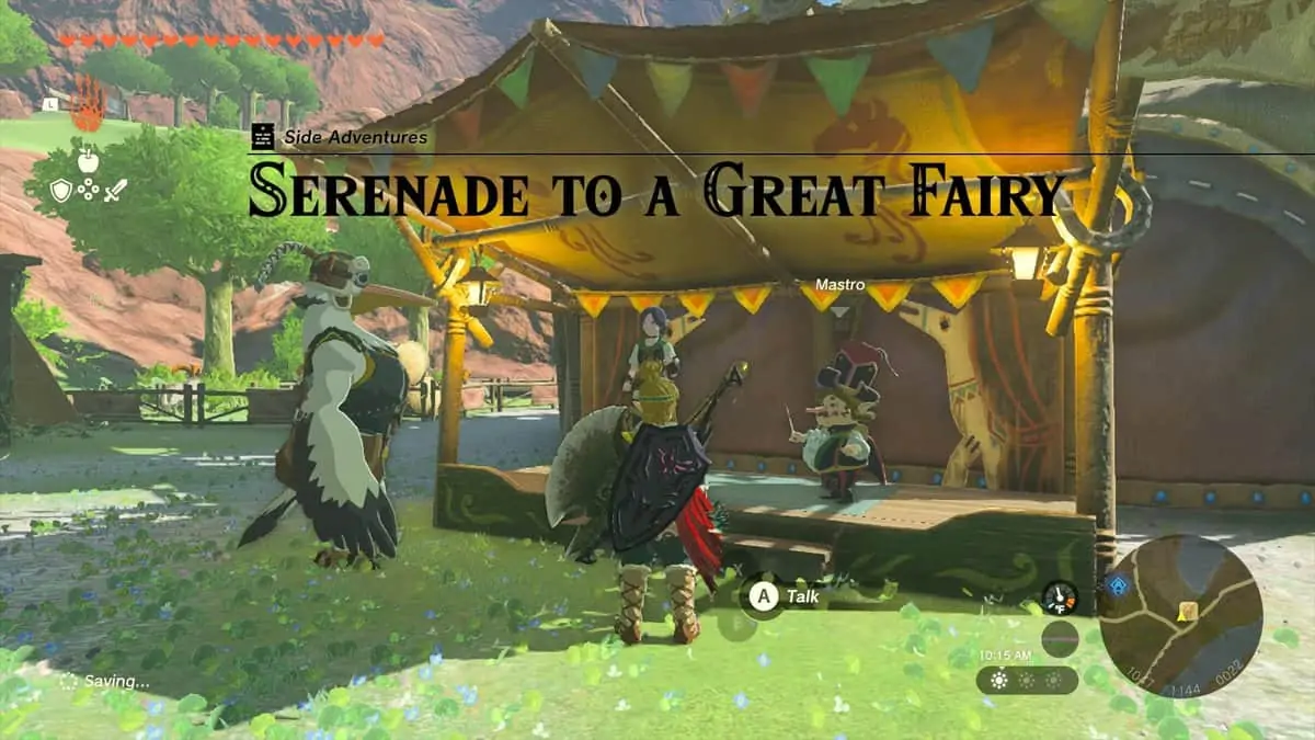 Sérénade à une grande fée - Zelda : Tears Of The Kingdom