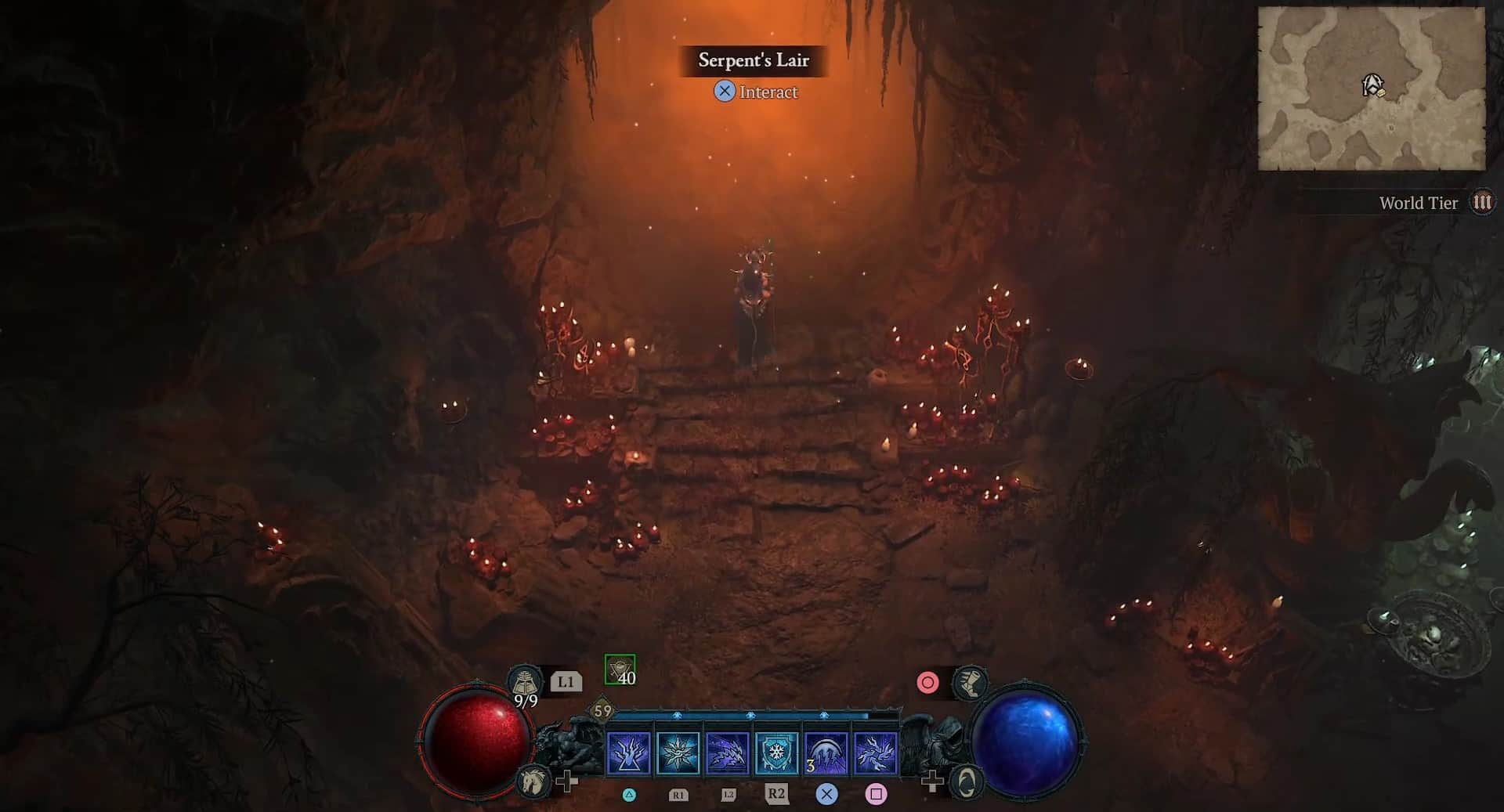 Donjon de l'antre du serpent - Diablo 4
