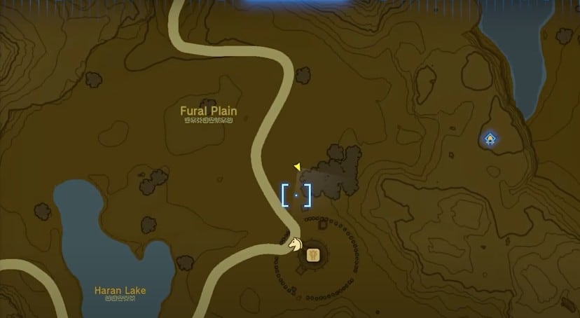 Emplacement du plan du joueur de flûte dans Tears of the Kingdom
