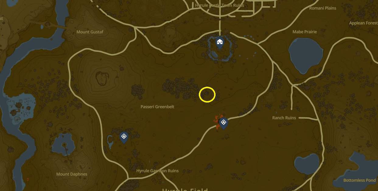 Recherchez l'emplacement 1 de Kotlin dans Tears of the Kingdom