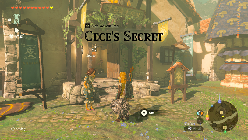 Le secret de Cece - Zelda : Tears Of The Kingdom