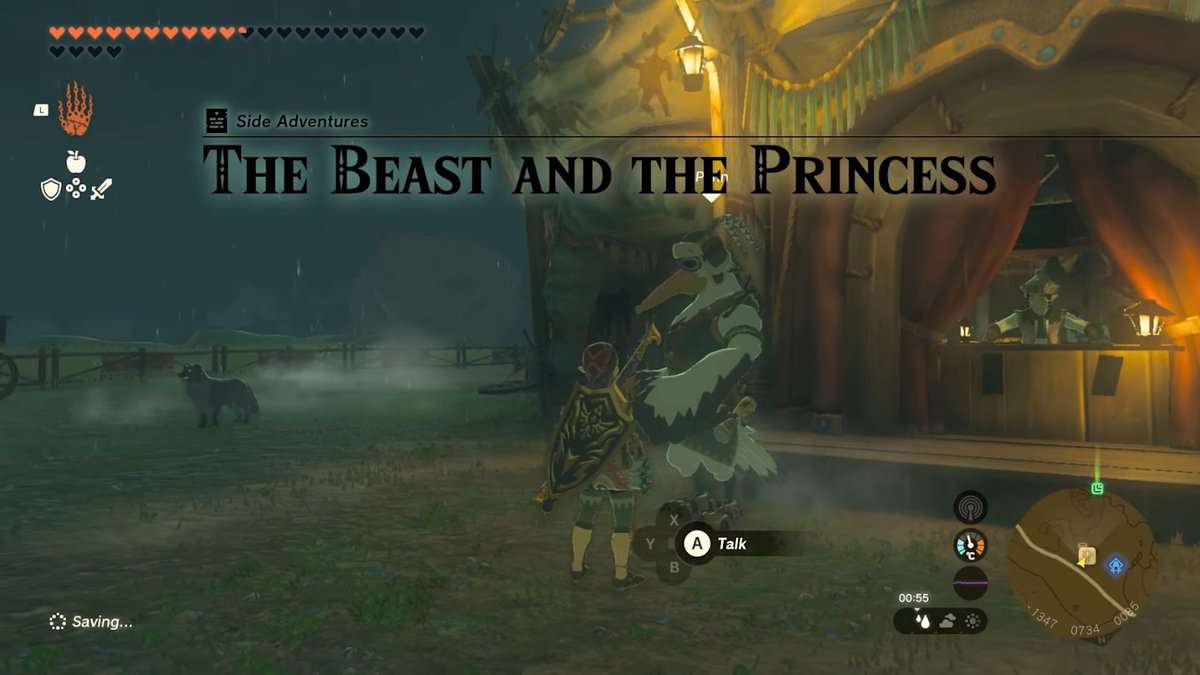 La bête et la princesse - Zelda: Tears Of The Kingdom