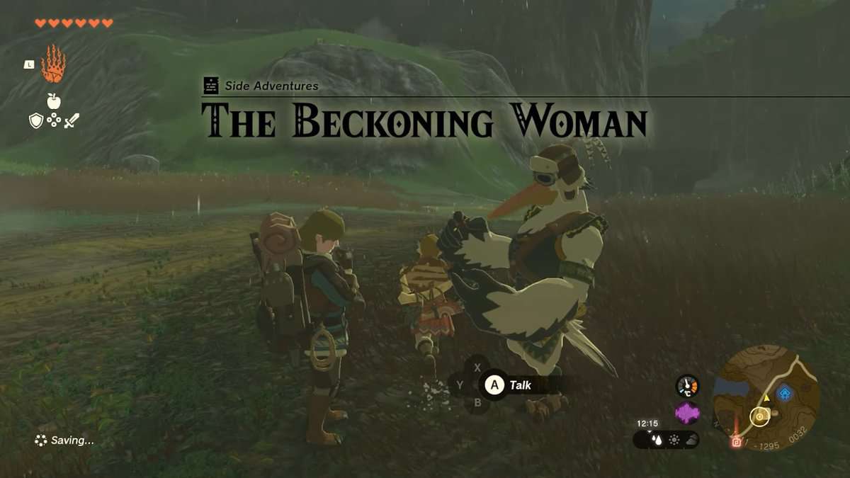 La femme à l'écoute - Zelda: Tears Of The Kingdom