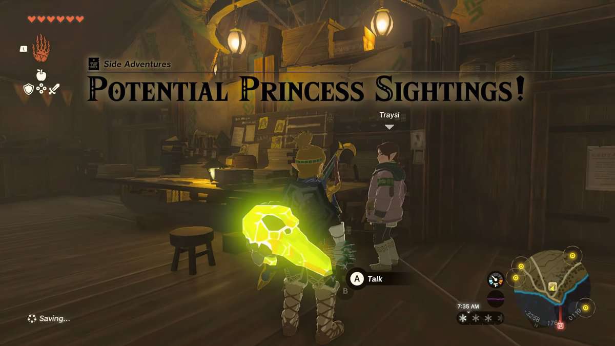 Des princesses potentielles - Zelda : Tears Of The Kingdom