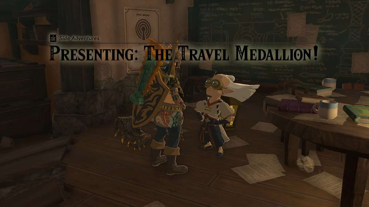 Présentation : Le Médaillon de voyage ! - Zelda : Tears Of The Kingdom