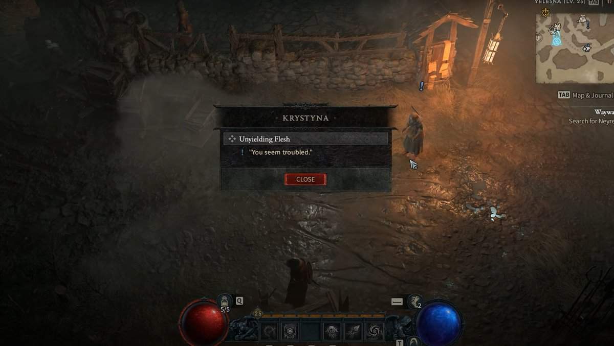 Comment terminer la quête de chair inflexible dans Diablo 4