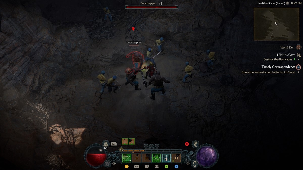 Où trouver la grotte d'Uldur dans Diablo 4 Gp 2