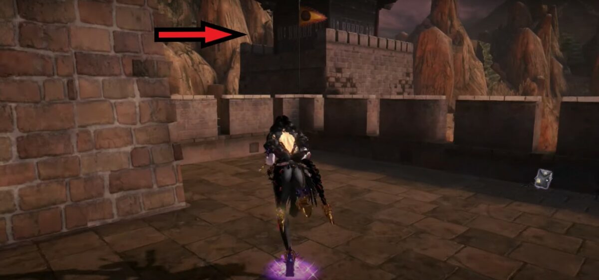 Emplacements des packs de cartes Bayonetta 3