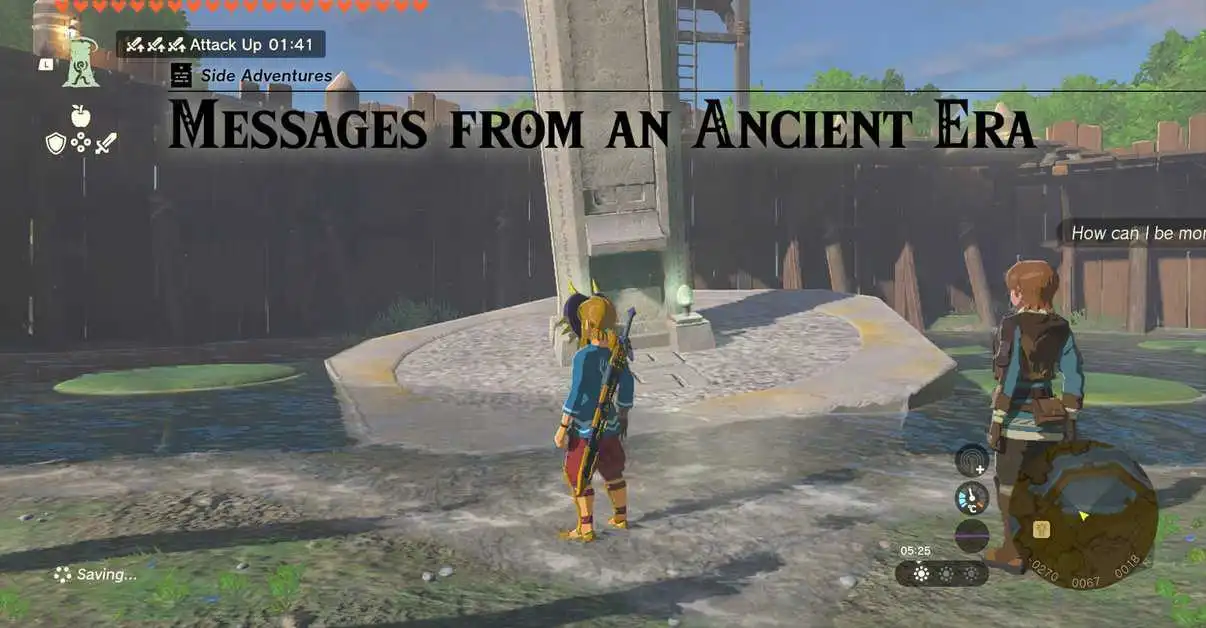 Messages d'une époque ancienne - Zelda: Tears Of The Kingdom