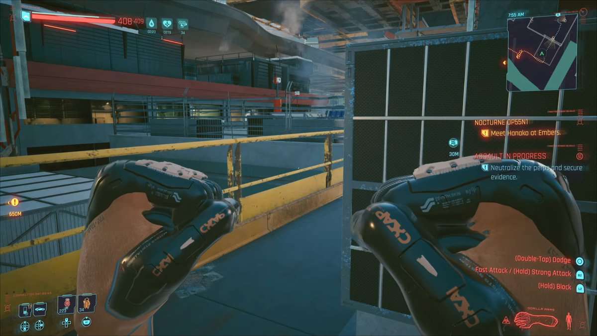 Armes de Gorille - Cyberpunk 2077
