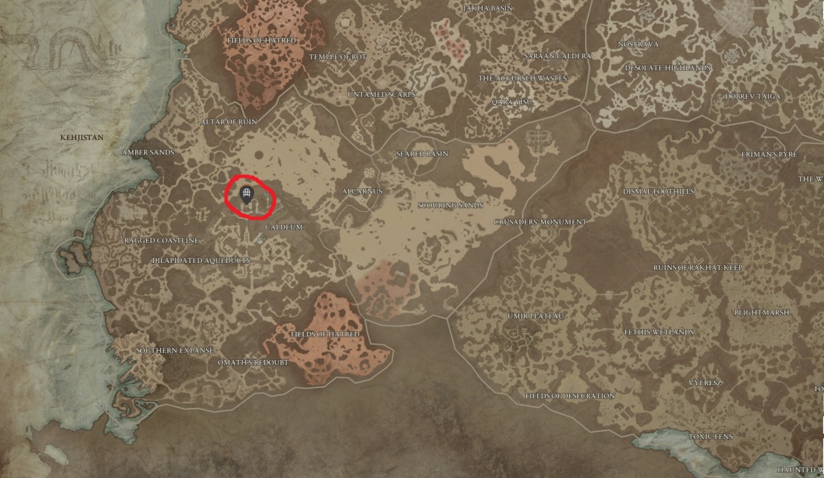 Diablo 4 Yshari Sanctum mis en évidence