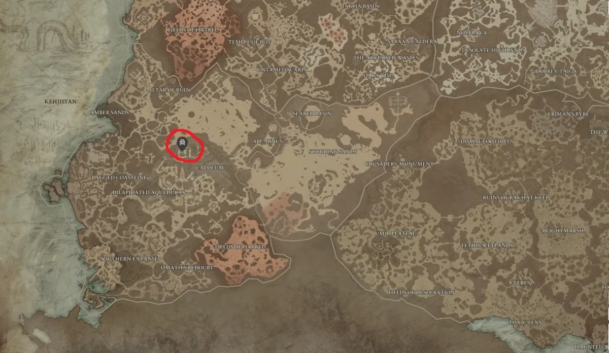 Diablo 4 Yshari Sanctum mis en évidence