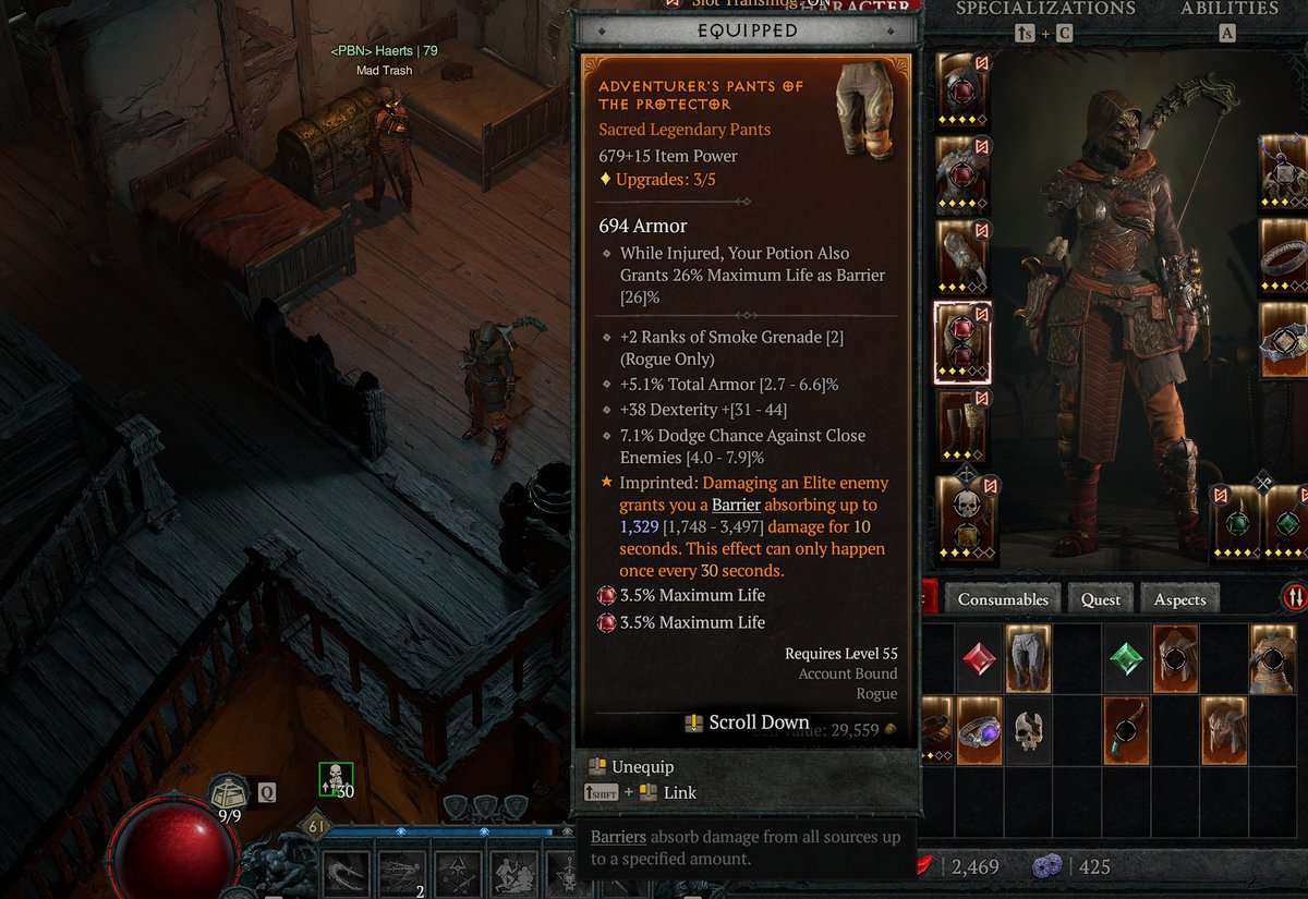 Diablo 4 Génération de barrières