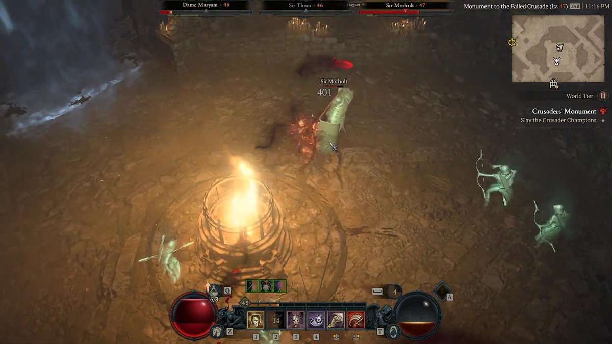 Comment vaincre les champions crusader - Diablo 4