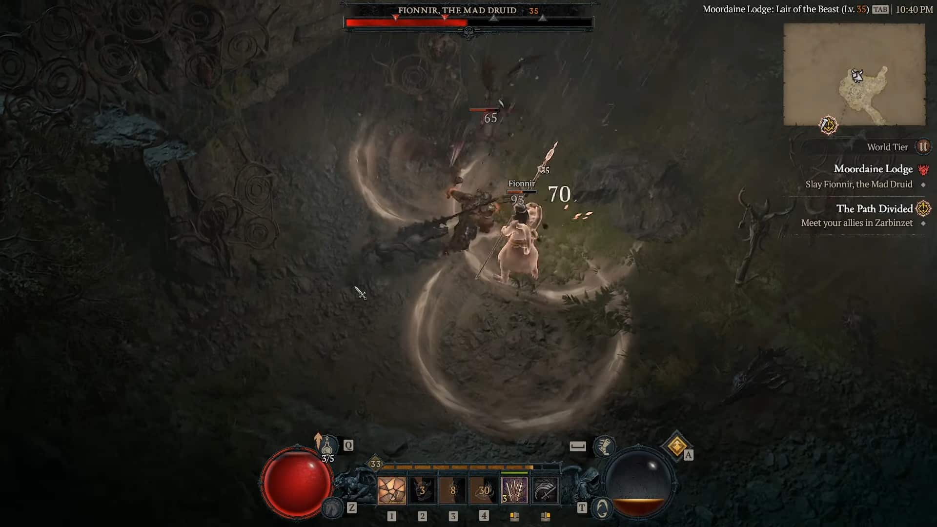 Le patron de Diablo 4 Fionnir