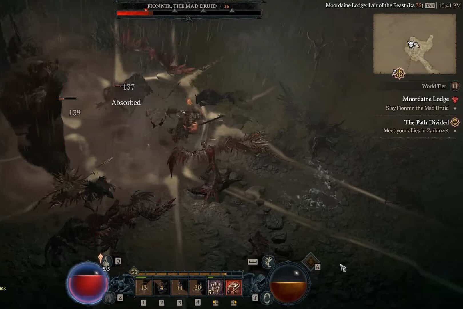 Le patron de Diablo 4 Fionnir