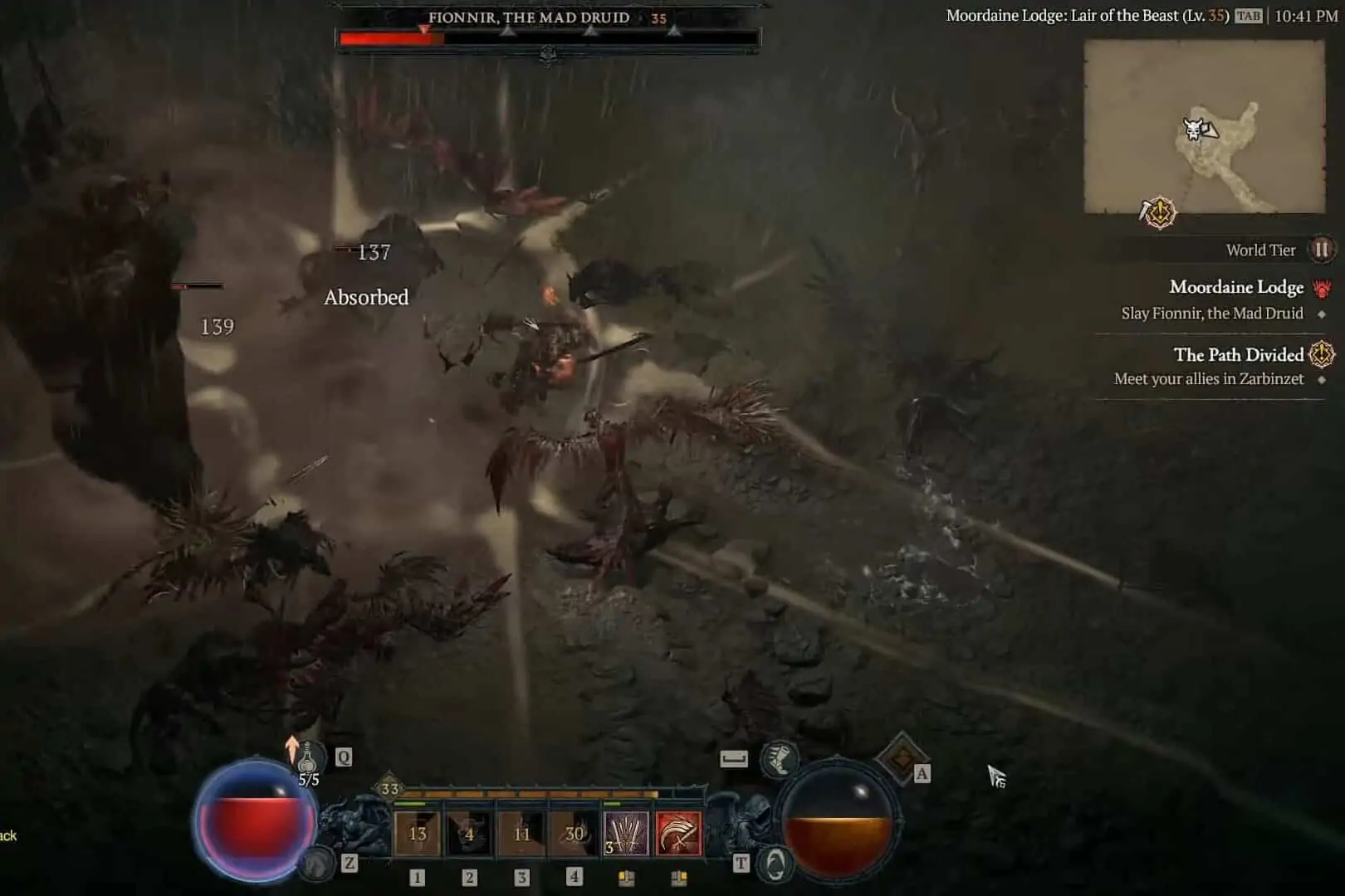 Le patron de Diablo 4 Fionnir