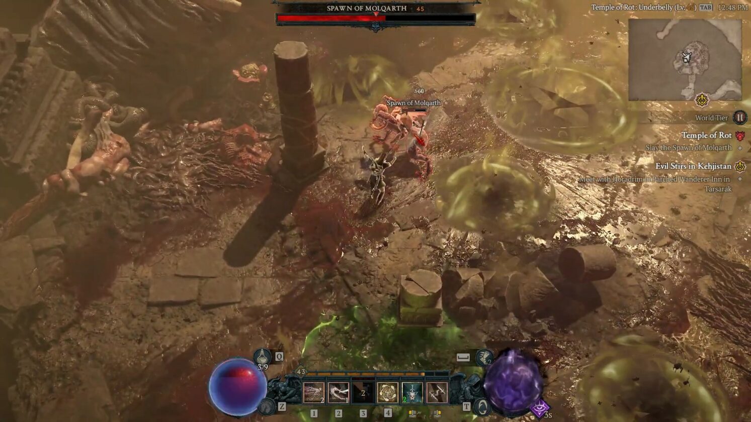 Comment vaincre Molqarth dans Diablo 4