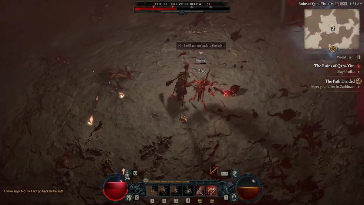 Comment vaincre Utulku - Diablo 4