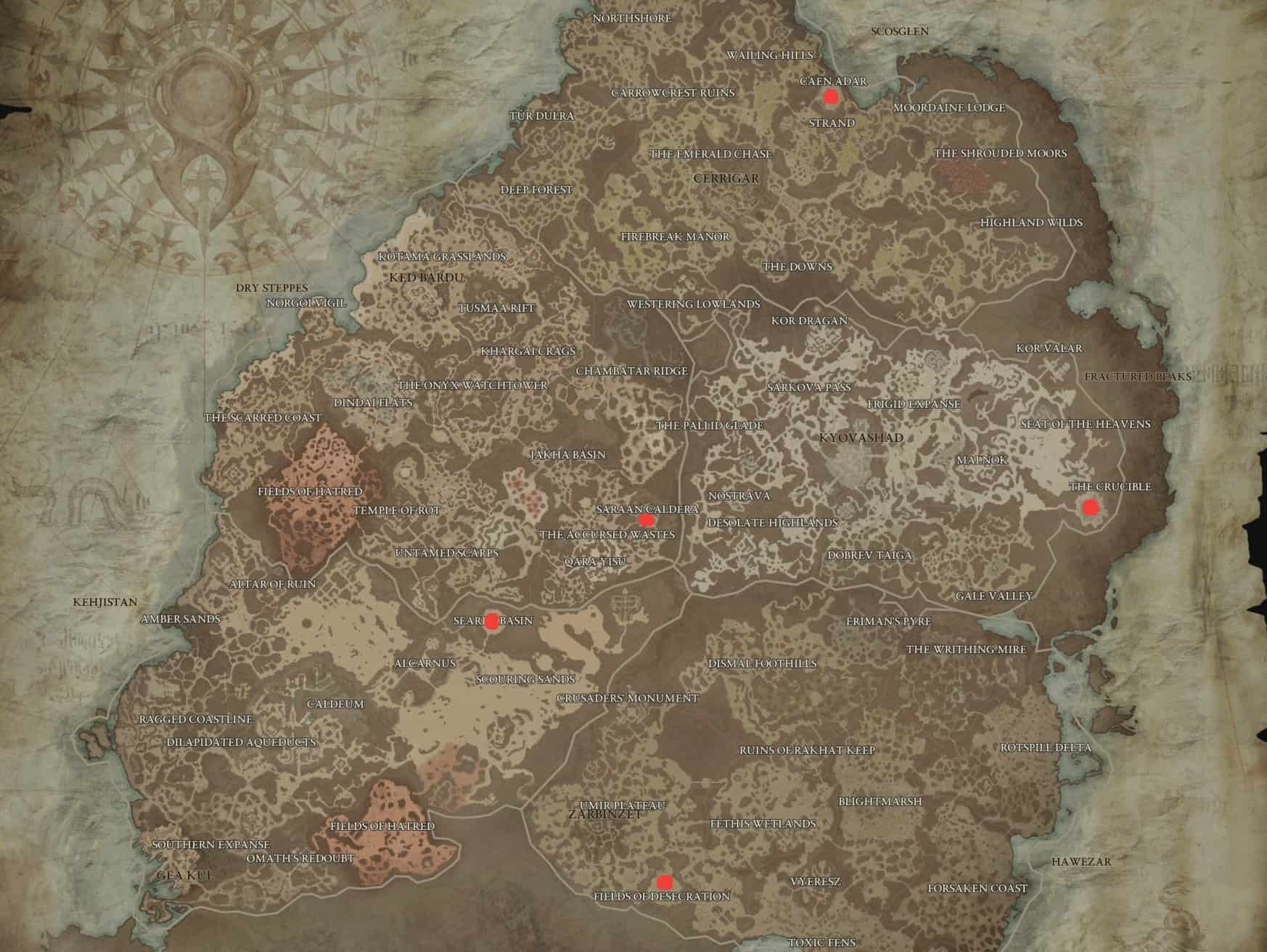Heure et lieu d'apparition de Diablo 4 Avarice