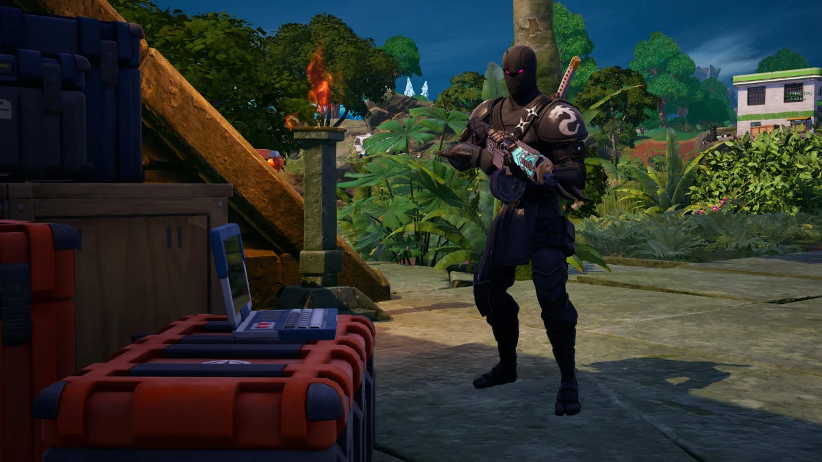 Fortnite Où trouver le cristal de l'appareil se trouve dans la quête du chapitre 4 de la saison 3