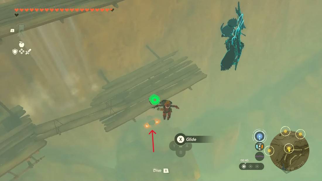 Zelda : Les larmes du royaume Sanctuaire Suariwak