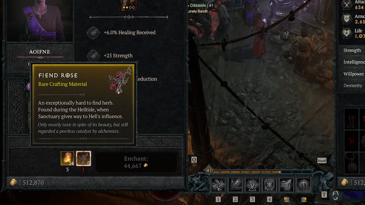 Comment obtenir et cultiver des roses démoniaques dans Diablo 4 Occultist