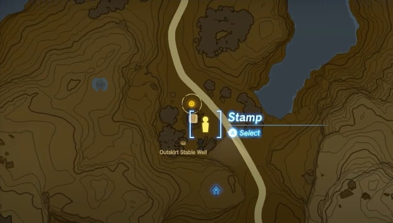 Emplacement de la quête Beckoning Woman dans Tears of the Kingdom