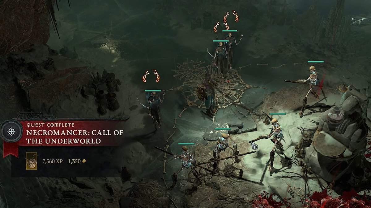 Necromancer : L'appel du monde souterrain - Diablo 4