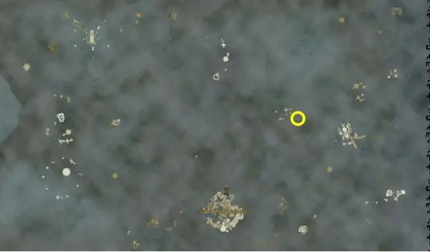 Emplacement de la carte de la tablette 5 dans Tears of the Kingdom