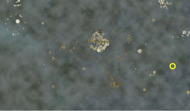 Emplacement de la carte de la tablette 12 dans Tears of the Kingdom