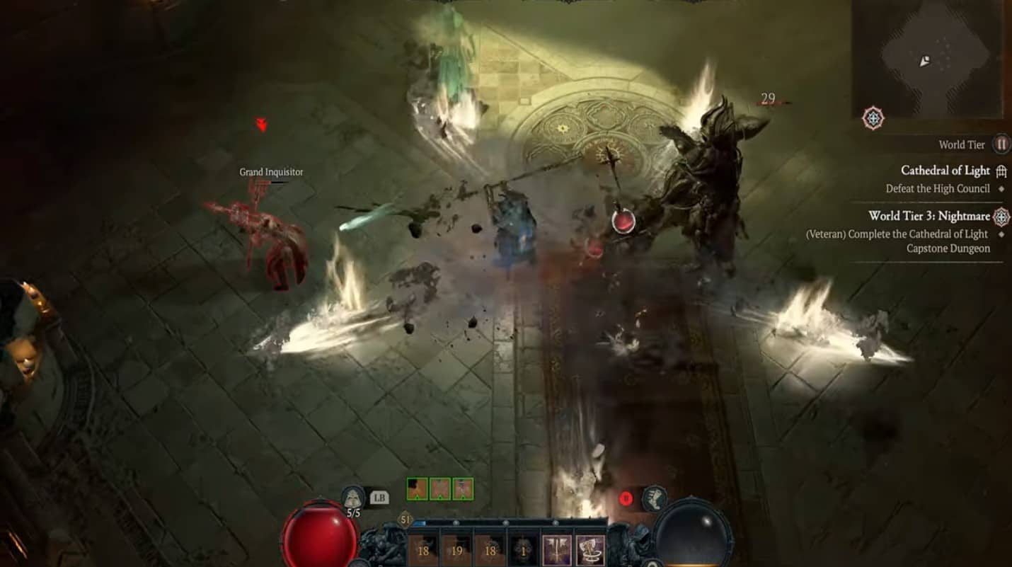 Le Boss Knight Council - Diablo 4