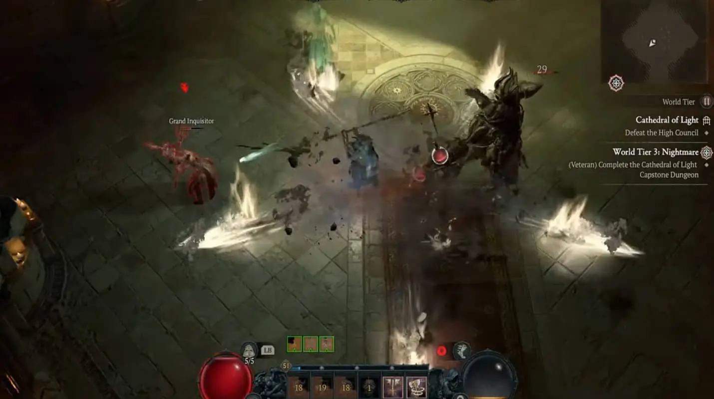 Le Boss Knight Council - Diablo 4