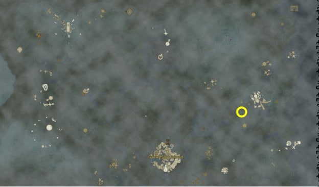 Emplacement de la carte de la tablette 6 dans Tears of the Kingdom