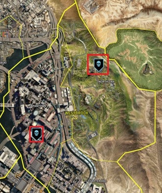 Cyberpunk 2077 WestBrook NCPD Scanner Hustle Locations