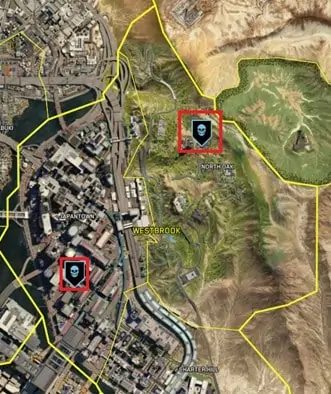 Cyberpunk 2077 WestBrook NCPD Scanner Hustle Locations