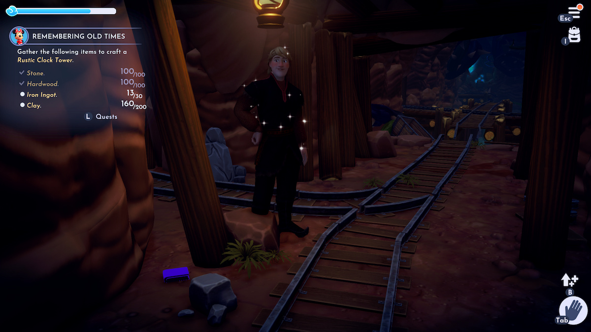 Comment obtenir la pomme de terre violette dans le livre Disney Dreamlight Valley Purple Potato Mines