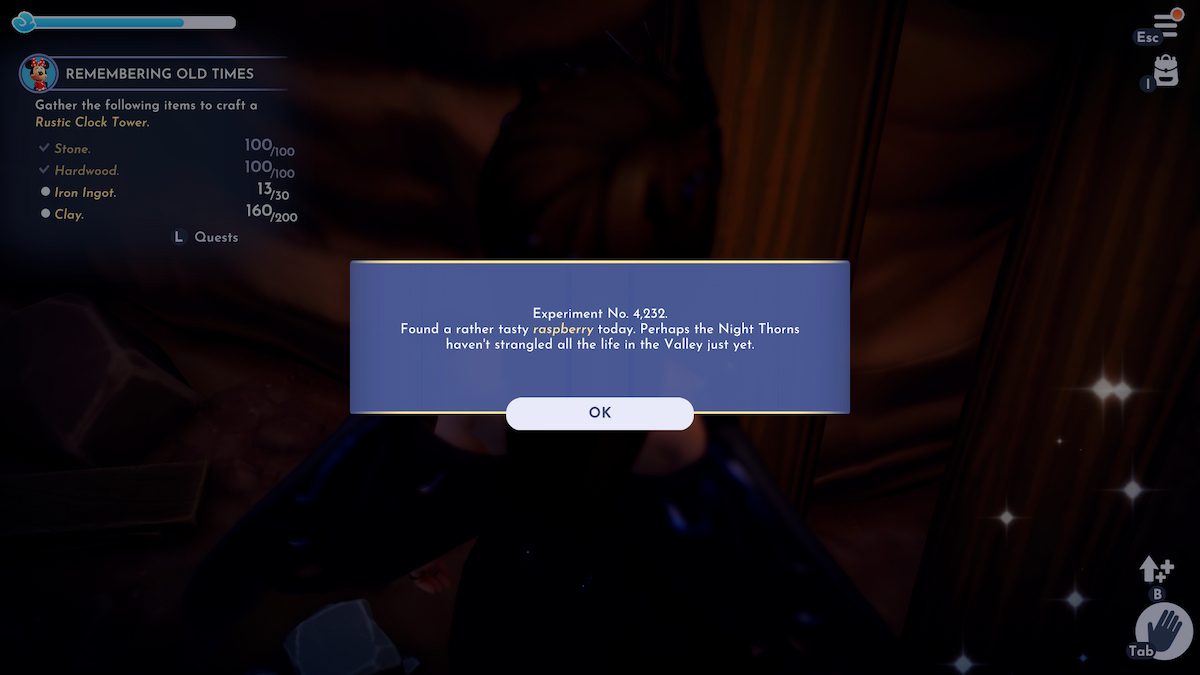 Comment obtenir la pomme de terre violette dans Disney Dreamlight Valley Purple Potato Mines Book Riddle